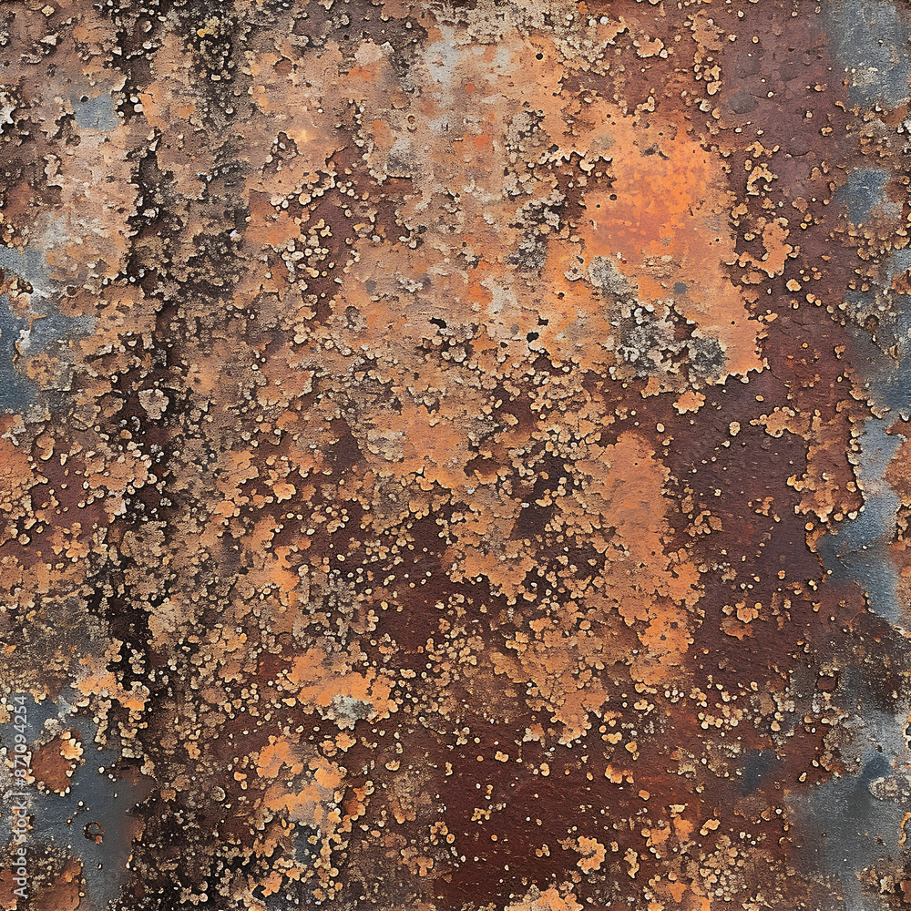 Seamless pattern of grunge rusted metal texture Seamless pattern of grunge rusted metal texture