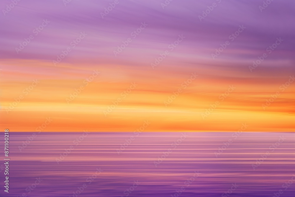 Obraz premium the ethereal beauty of a dreamy summer sunset or sunrise, evoking a sense of wonder and serenity.
