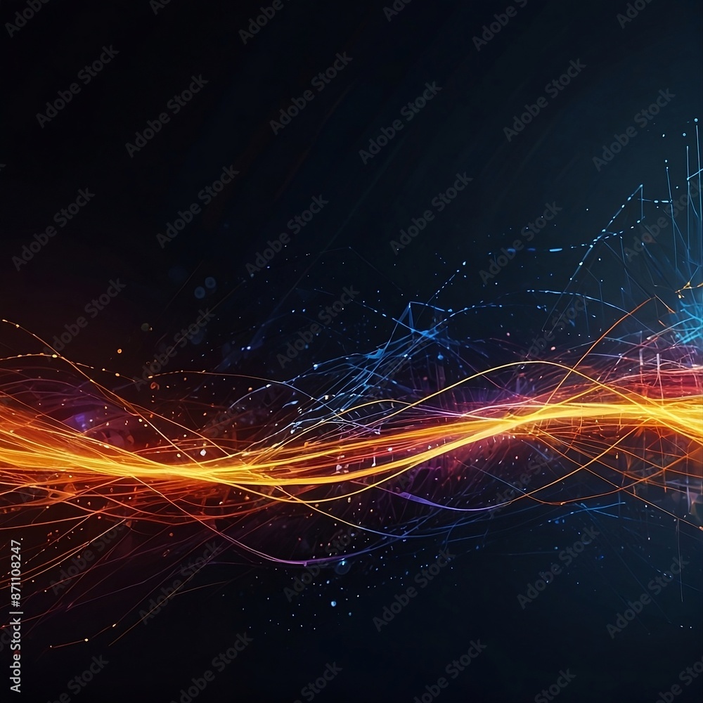 Abstract technology background of high-speed global data transfer ultra-fast broadband, digital cyber tech motion Abstract technology background of high-speed global data transfer ultra-fast broadband, digital cyber tech motion