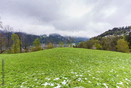 Mountain Landscape in Haslital - Switzerland photo