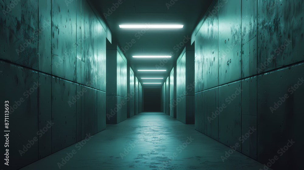 A long dark corridor A long dark corridor