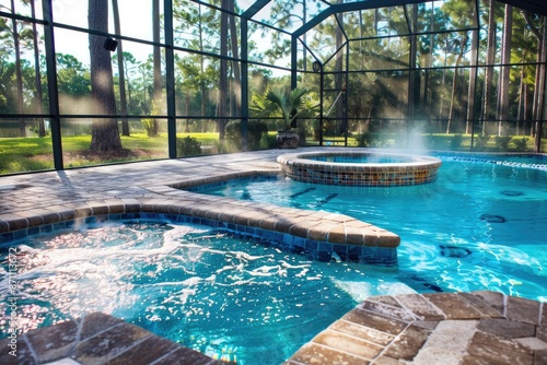 Florida Pool. Buy or Sell Your Dream House with Beautiful Pool and Spa