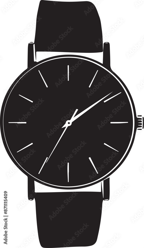 black and white clock illustration black and white clock illustration