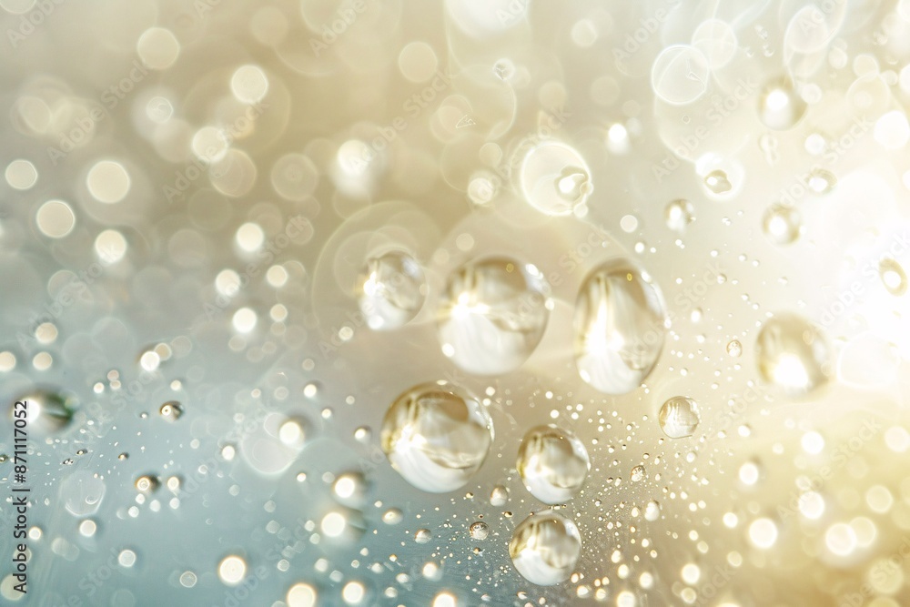 Abstract background with bokeh defocused lights and water drops Abstract background with bokeh defocused lights and water drops