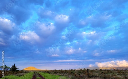 Cloudscape of Pu'ukapu, Waimea, Hawaii Island 