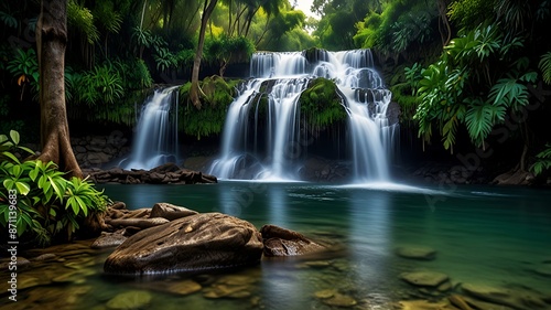 Waterfall in the forest