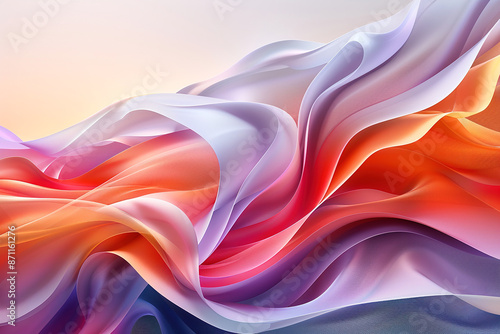 Wallpaper Mural Vibrant Colorful Wave Motion Torontodigital.ca