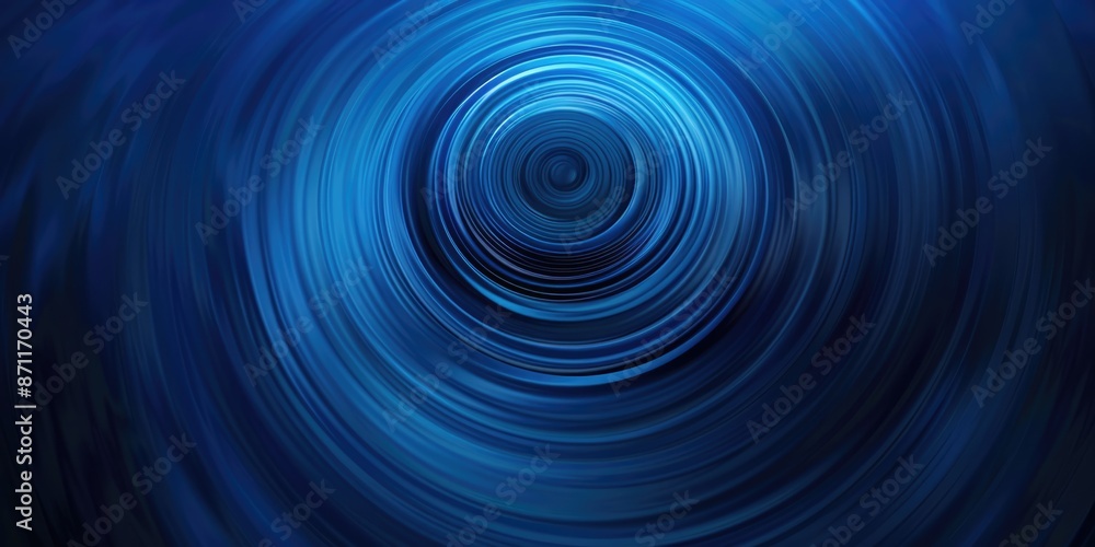 Blue Radial Background. Dark Gradient Aura with Blurry Blue Radial Effect Blue Radial Background. Dark Gradient Aura with Blurry Blue Radial Effect