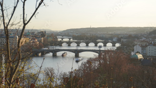 Bridges over the river