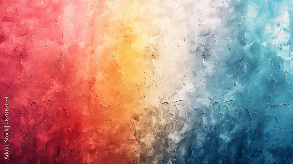Colorful Abstract Texture with Red, Yellow & Blue Gradient Colorful Abstract Texture with Red, Yellow & Blue Gradient