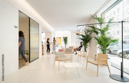Bright and Modern Dental Clinic with Warm Ambiance and Advanced Facilities






