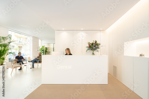 Bright and Modern Dental Clinic with Warm Ambiance and Advanced Facilities






