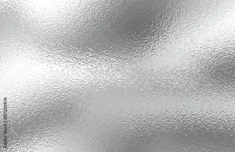 Silver gradient background. Foil paper, glitter effect. Chrome metal grey pattern. Gradation noise texture. Vector abstract illustration for web, card, bg, certificate design Silver gradient background. Foil paper, glitter effect. Chrome metal grey pattern. Gradation noise texture. Vector abstract illustration for web, card, bg, certificate design