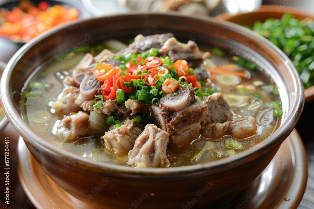Oxtail Soup is a traditional Indonesian dish Oxtail Soup is a traditional Indonesian dish