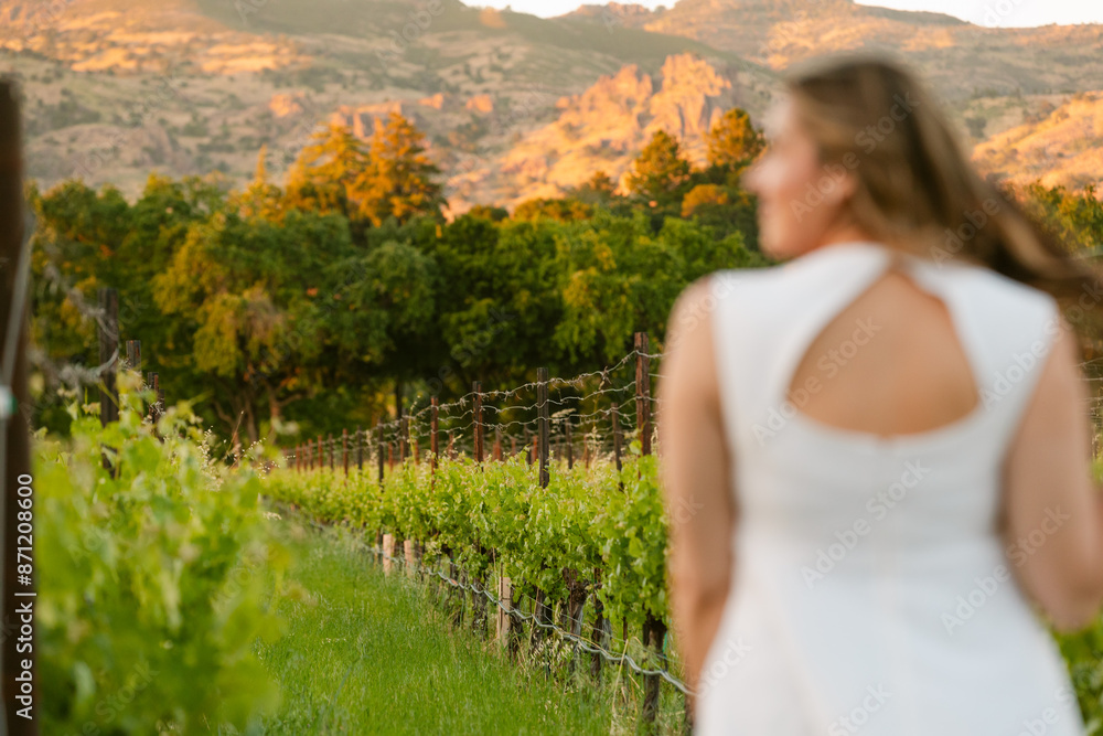Traveler enjoying Napa Traveler enjoying Napa