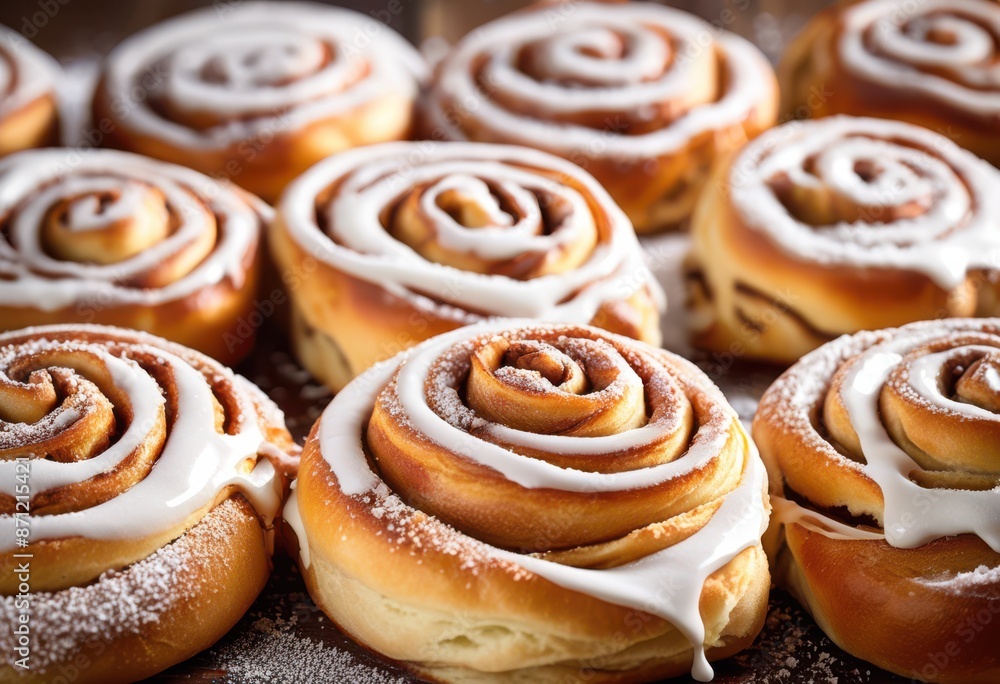 deliciously fresh cinnamon rolls straight out oven, baked, aromatic, sweet, mouthwatering, pastry, doughy, decadent, homemade, sugary, delightful, tasty deliciously fresh cinnamon rolls straight out oven, baked, aromatic, sweet, mouthwatering, pastry, doughy, decadent, homemade, sugary, delightful, tasty