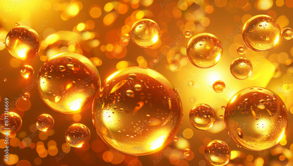 Shiny colored balls abstract background, 3d gold metallic glossy spheres wallpaper. Shiny colored balls abstract background, 3d gold metallic glossy spheres wallpaper.