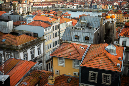 Houses and buildings in Porto photo