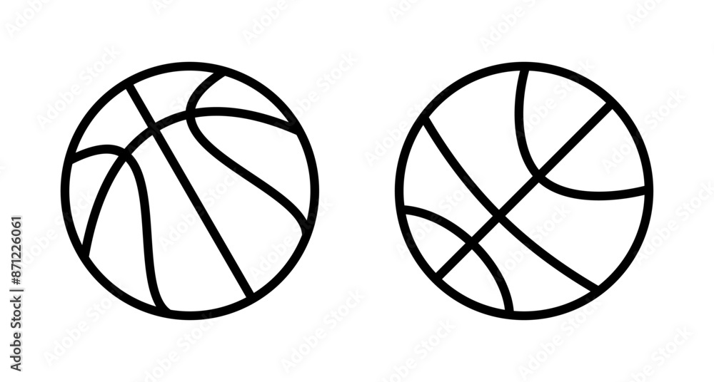 Basketball icon vector isolated on white background. Basketball ball icon. Basketball logo vector icon Basketball icon vector isolated on white background. Basketball ball icon. Basketball logo vector icon