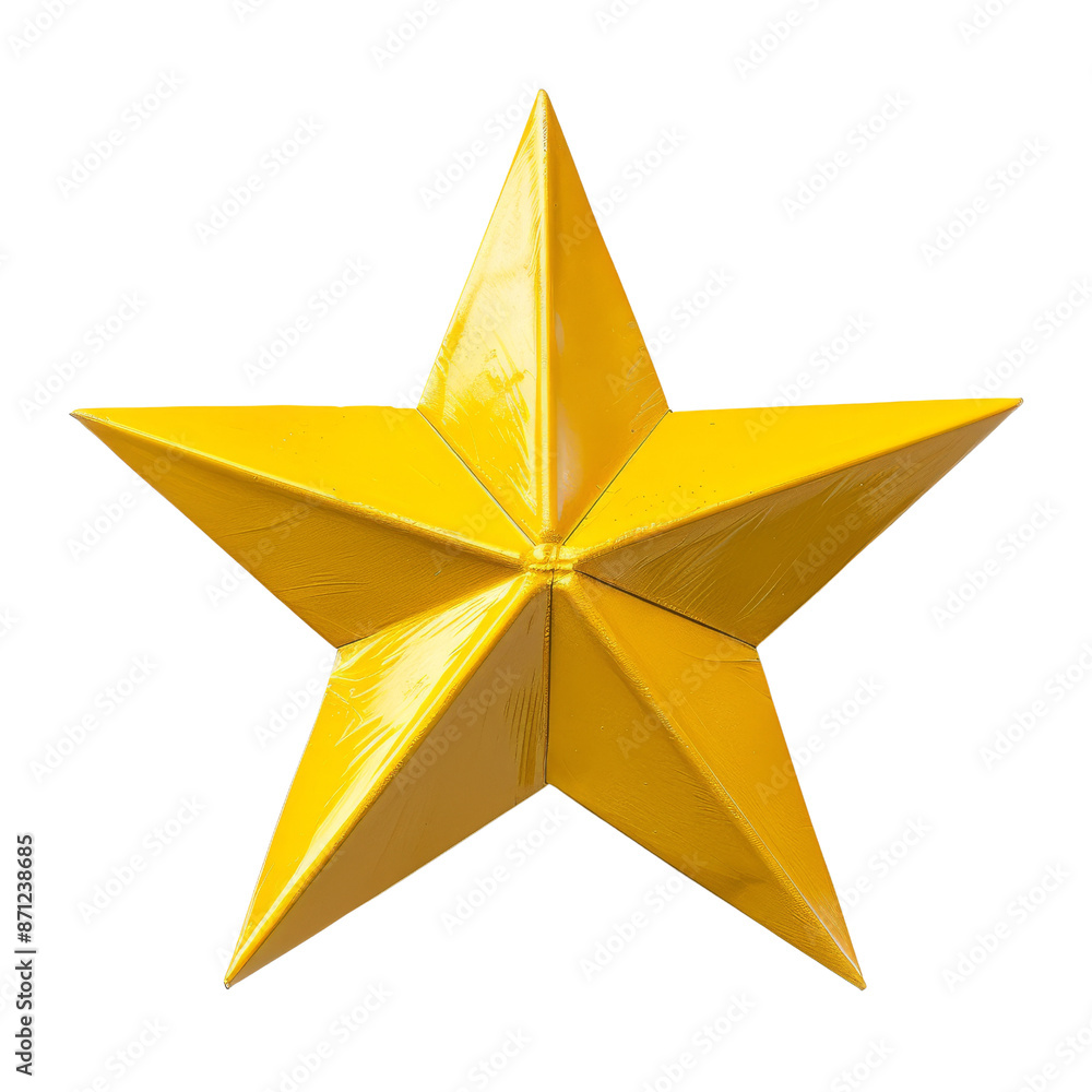 Obraz premium Golden Star Shape