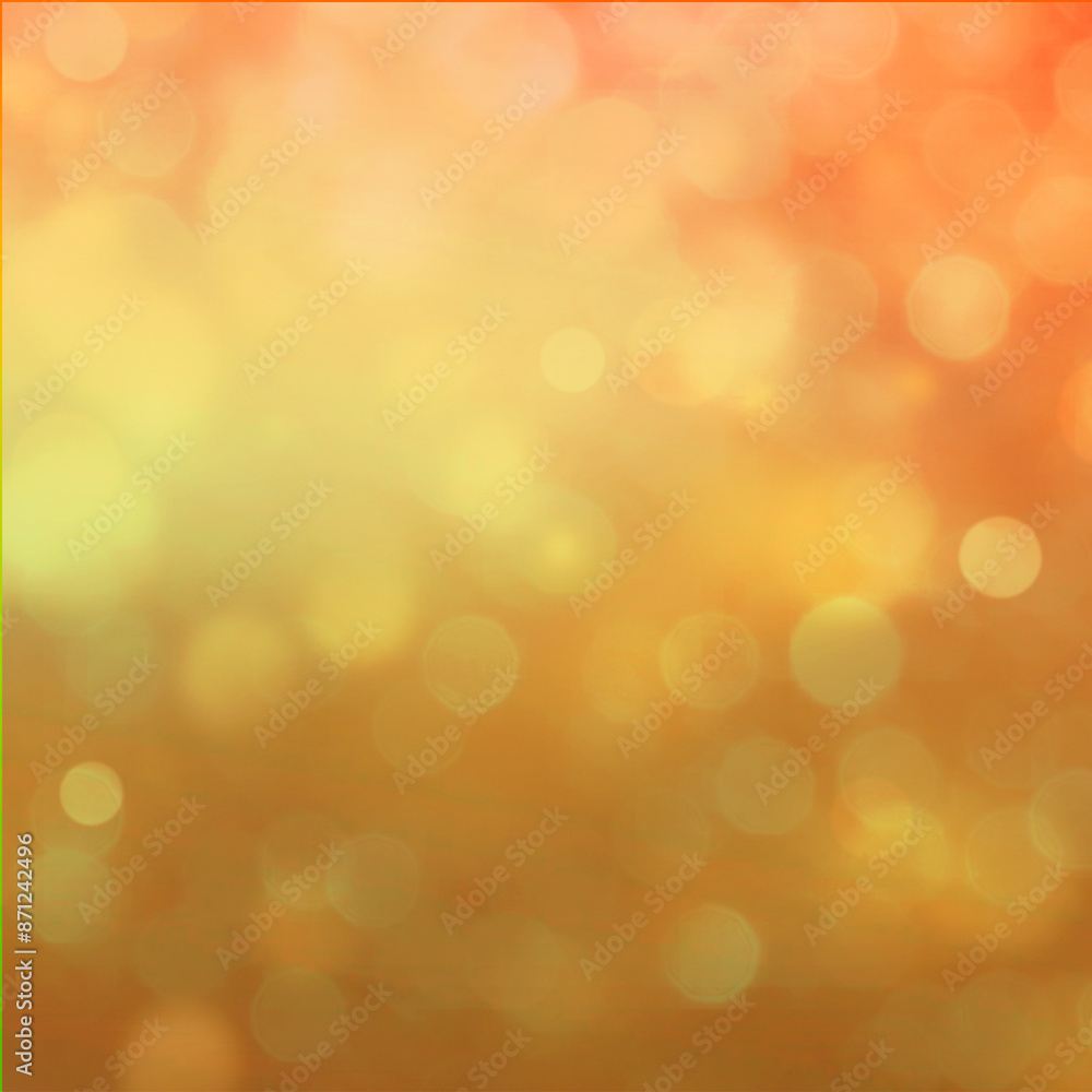 Fototapeta premium Orange bokeh background for banners, posters, Ad, events, celebration and various design works
