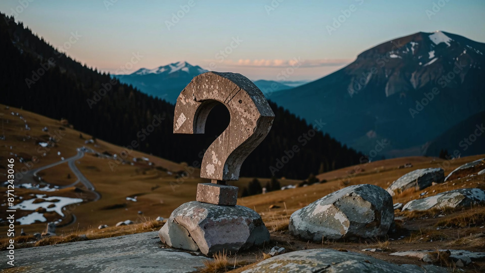 Fototapeta premium question mark
