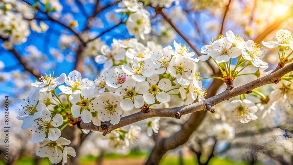 Bradford Pear Tree Blossoms In Spring Bradford Pear Tree Blossoms In Spring