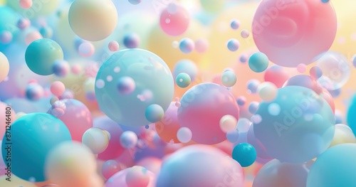 Colorful Bubble Wall