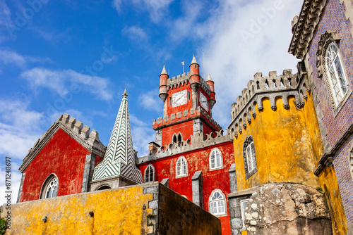 Walls of the Pena Palace