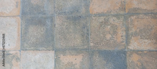 Wallpaper Mural Aged Rustic Wooden Floorboards in Traditional Village Home Torontodigital.ca