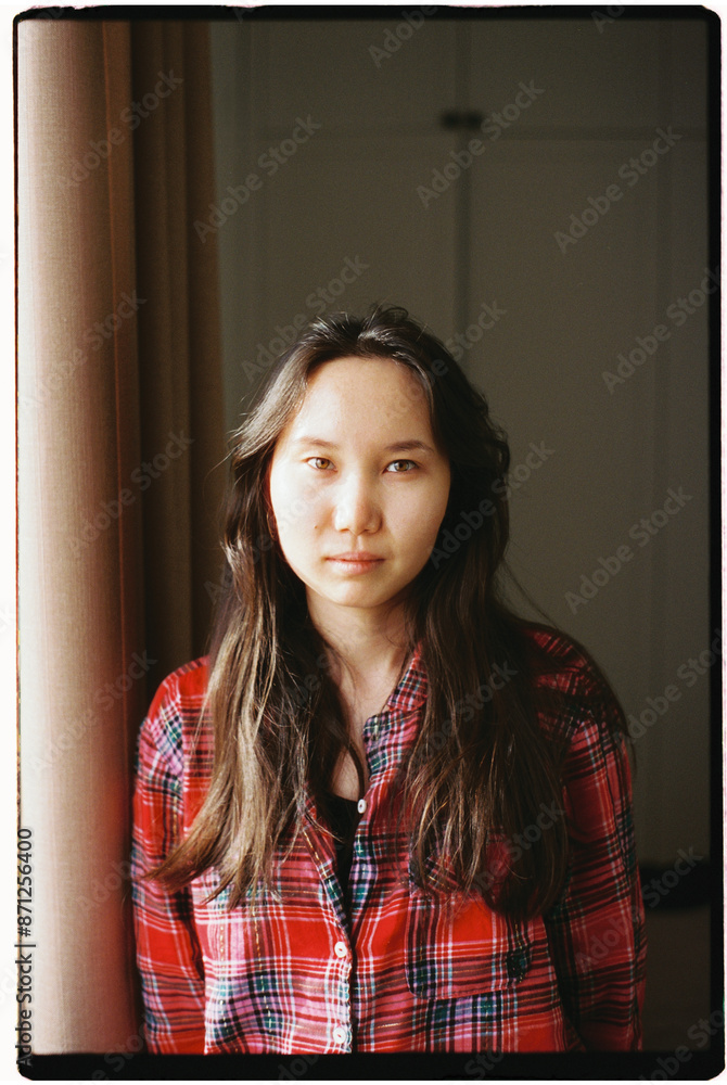 portrait of a young Asian woman portrait of a young Asian woman