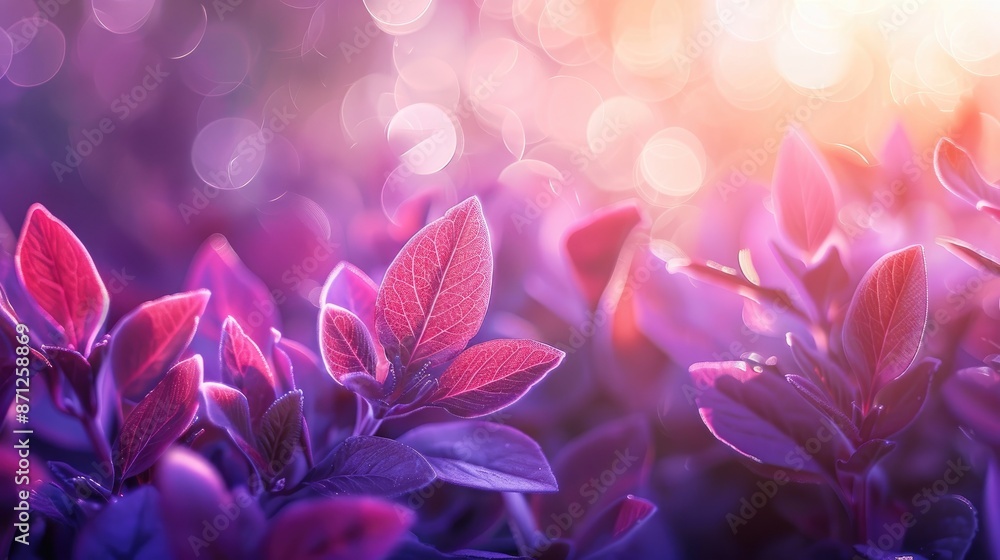 Nature inspired Purple Abstract Bokeh Background Nature inspired Purple Abstract Bokeh Background