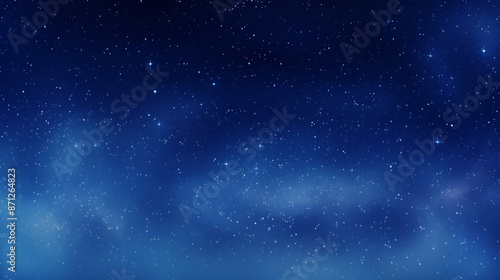 Empty abstract indigo blue background evoking the vastness of serene solitude and tranquility.