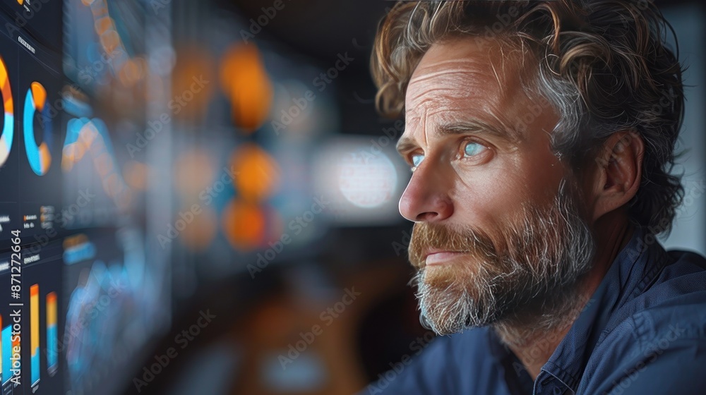 Business analyst working with Data Management System, creating reports with KPIs and metrics for finance By Generated AI Business analyst working with Data Management System, creating reports with KPIs and metrics for finance By Generated AI