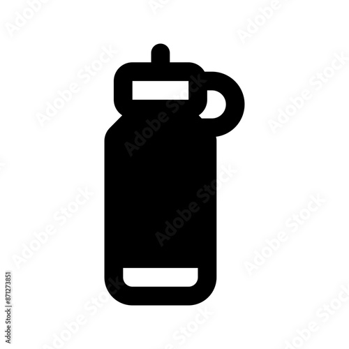 water bottle glyph icon
