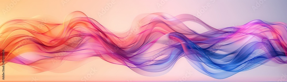 Abstract colorful smoke wave pattern. Abstract colorful smoke wave pattern.