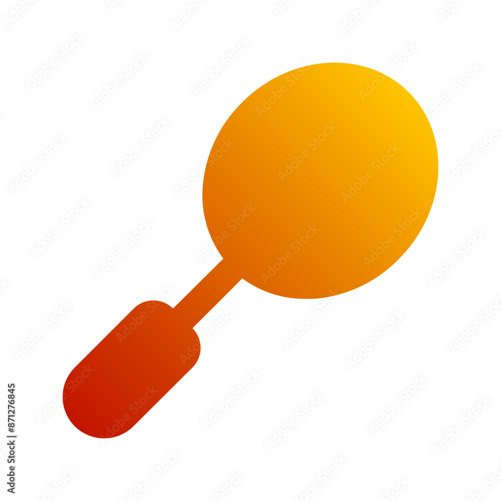 racket gradient icon racket gradient icon