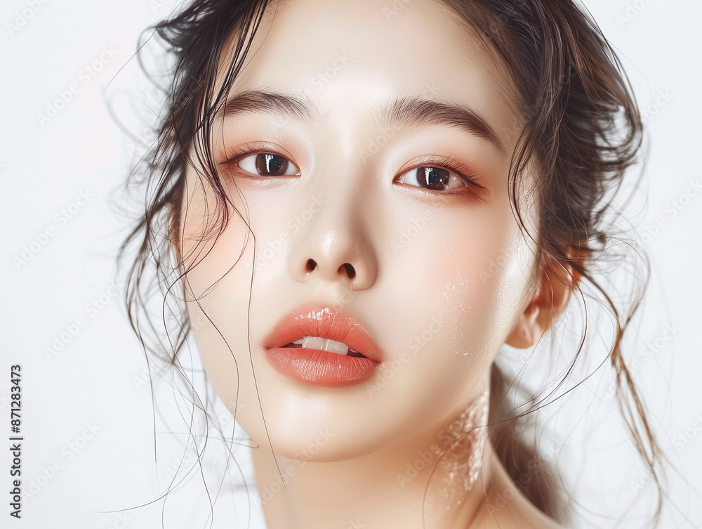 A Captivating Gaze with Delicate Features A Captivating Gaze with Delicate Features