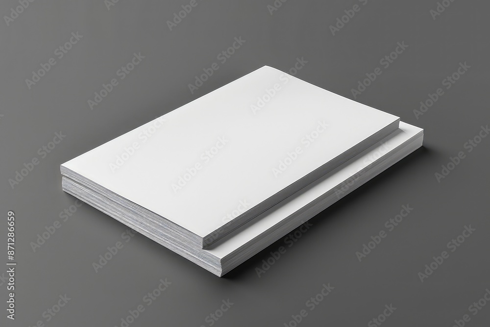 Stack of simple and clean business cards mockup isolated on simple background Stack of simple and clean business cards mockup isolated on simple background