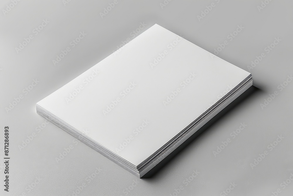 Stack of simple and clean business cards mockup isolated on simple background Stack of simple and clean business cards mockup isolated on simple background