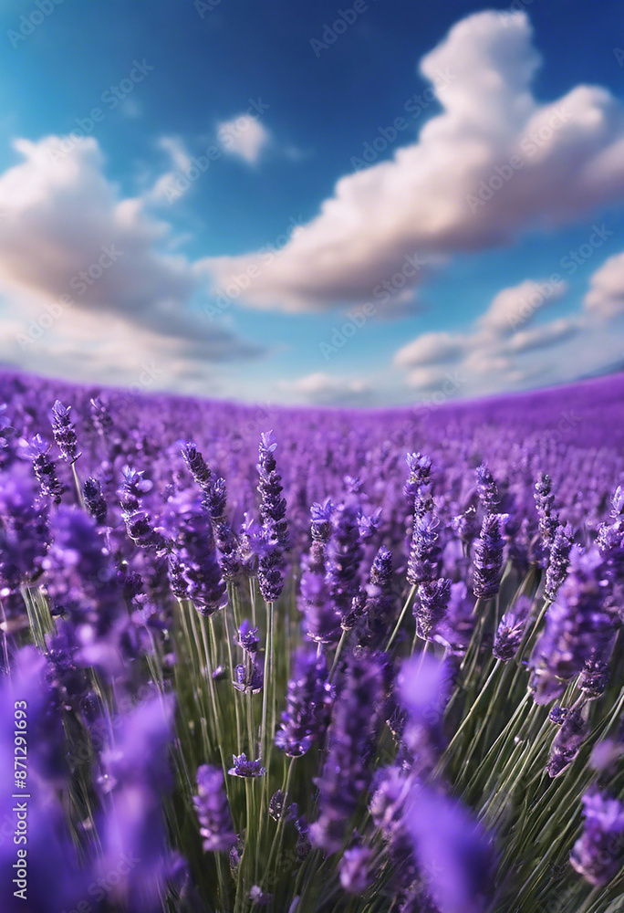 Obraz premium lavender field in region