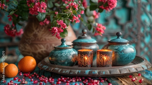 Wallpaper Mural Capture the essence of EID MUBARAK in a visual style that is both unique and captivating. Blend traditional aesthetics with contemporary design elements Torontodigital.ca