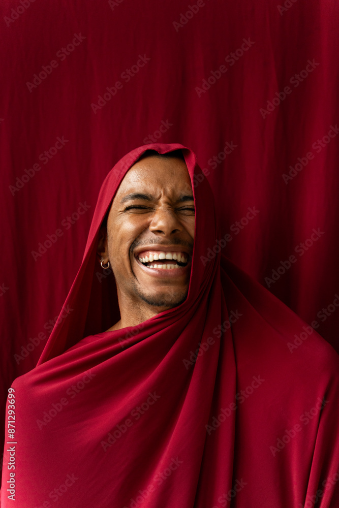 Happy man studio portrait Happy man studio portrait