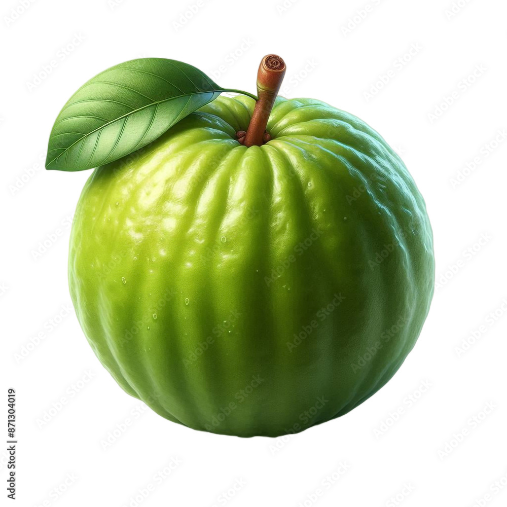 Guava fruit on a white background
Guava fruit on a white background