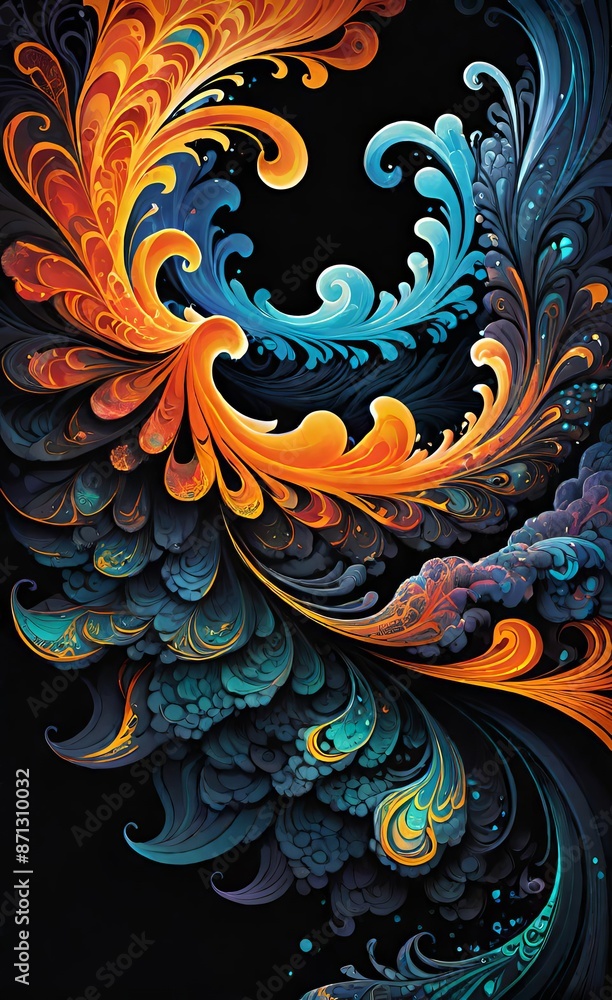 abstract background with swirls
abstract background with swirls