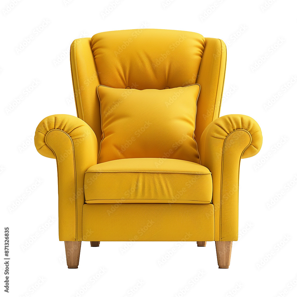 Fototapeta premium Minimalist armchair 