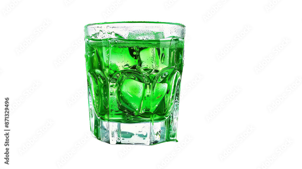 Green Drink Isolated Green Drink Isolated