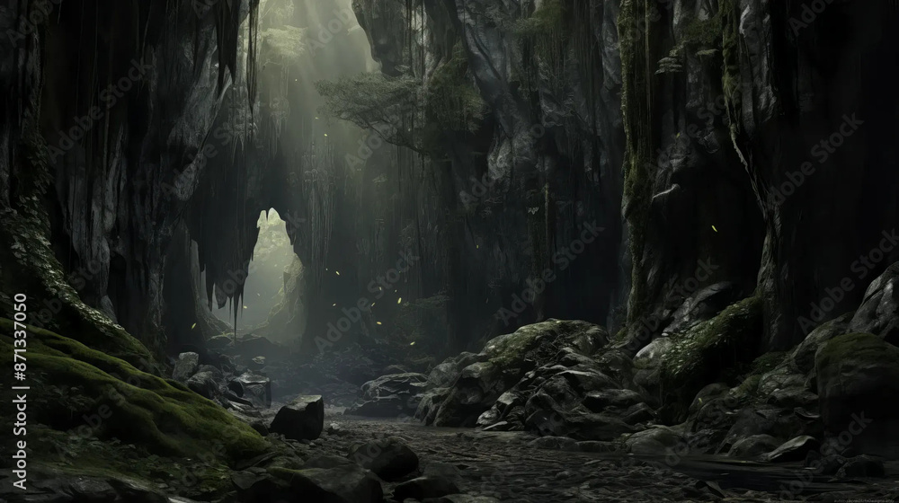 giants, cave, mystical, glowing, crystals, cavern Fantasy wallpaper, rpg landscape giants, cave, mystical, glowing, crystals, cavern Fantasy wallpaper, rpg landscape