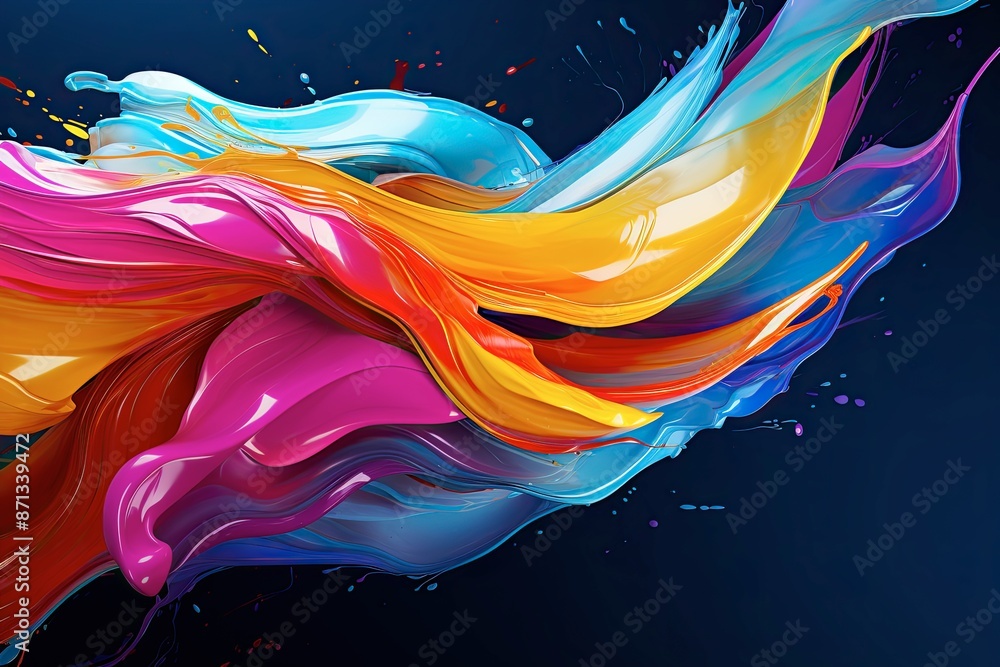 Obraz premium abstract colorful background