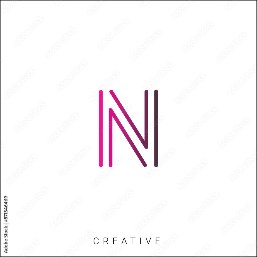 N Creative Latter Logo Design. By Custom Branding Logo. Creative Logo Design. Logo Template. Vector illustration. Modern Design. Monogram Design N Creative Latter Logo Design. By Custom Branding Logo. Creative Logo Design. Logo Template. Vector illustration. Modern Design. Monogram Design